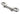 Dog clip 90mm double