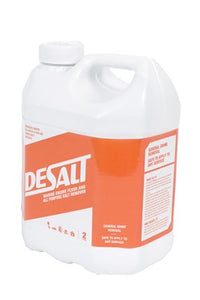 Desalt engine flush