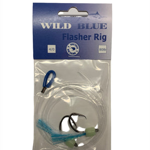 Wild Blue Flasher Rig 4/0