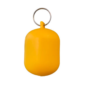 Floating key ring yellow