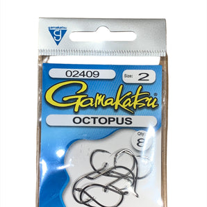 Gamakatsu Octopus Fish Hooks Black