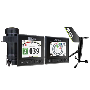B&G Triton2 Sailing Instrument Speed Depth Wireless Wind Pack (2-Display)