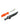 Black Magic Japanese stainless steel filleting knife with protective sheath