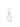 Bungy retainer loop 5mm x 70mm White