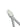 Bungy retainer loop 5mm x 70mm White End