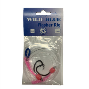 Wild Blue Flasher Rig 6/0