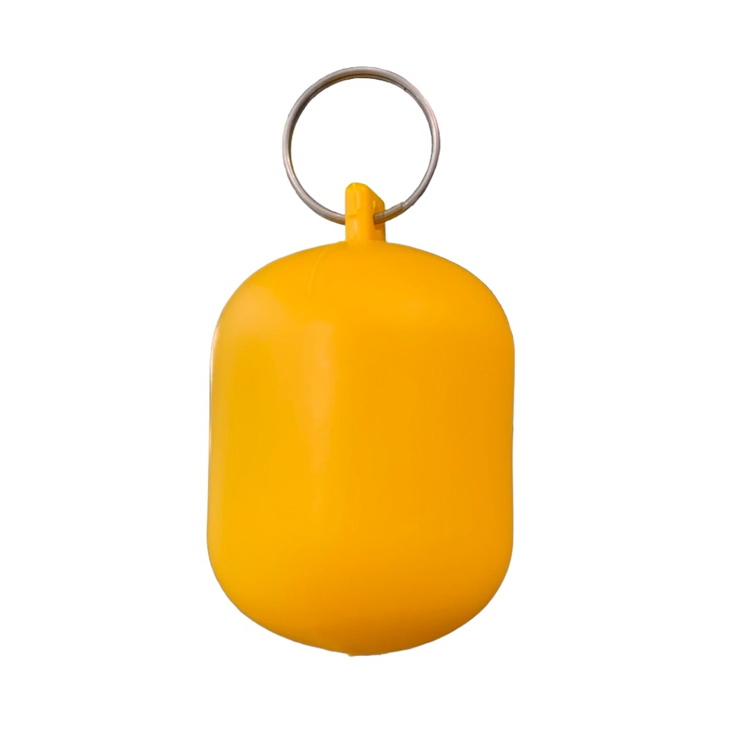 Key Ring Yellow Safety Float | Barton Marine NZ