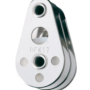 Ronstan RF417 30mm Series 30 Double, tube rivet pulley