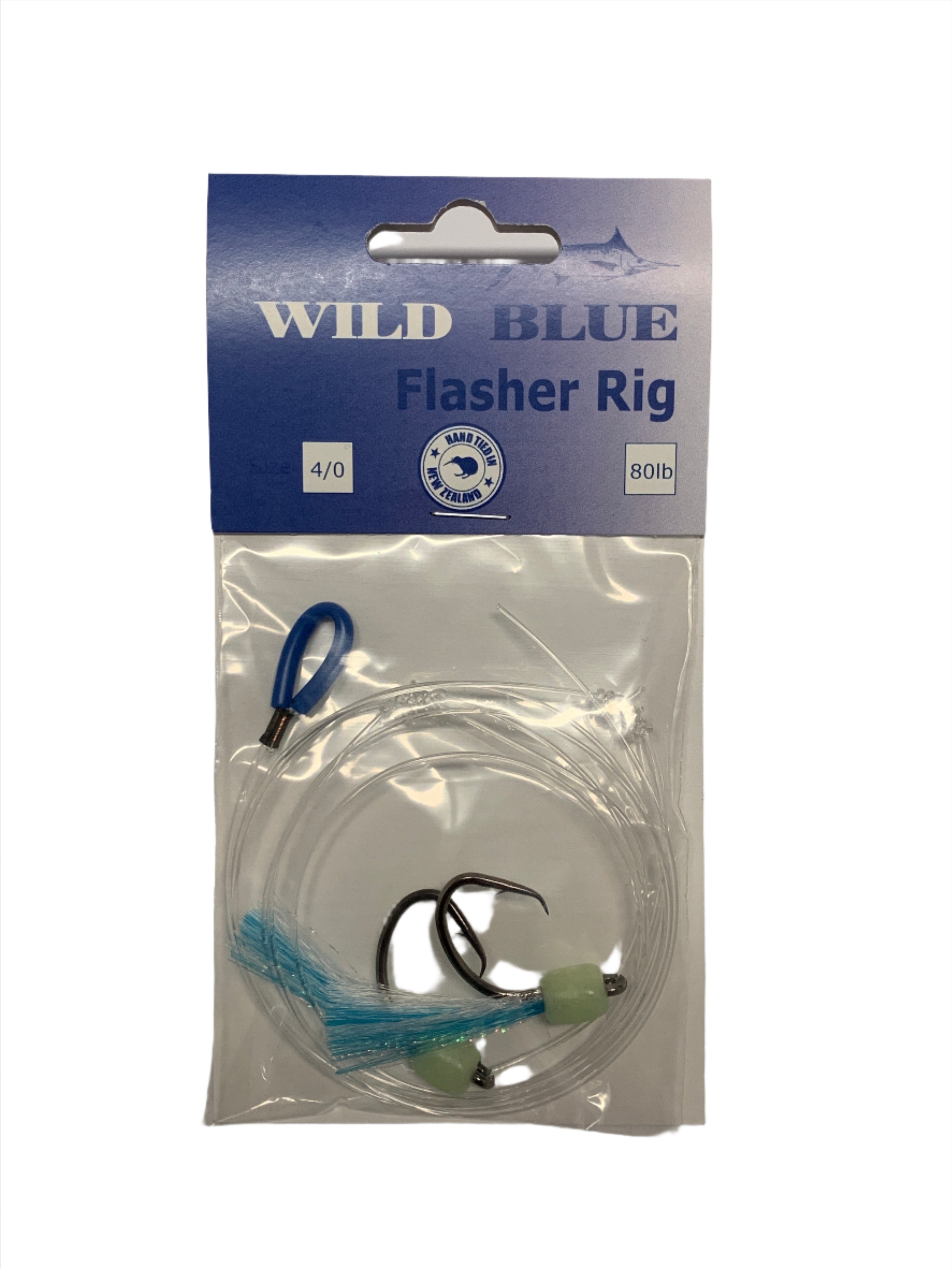 Buy Wild Blue Flasher Rig 4/0 | Barton Marine NZ