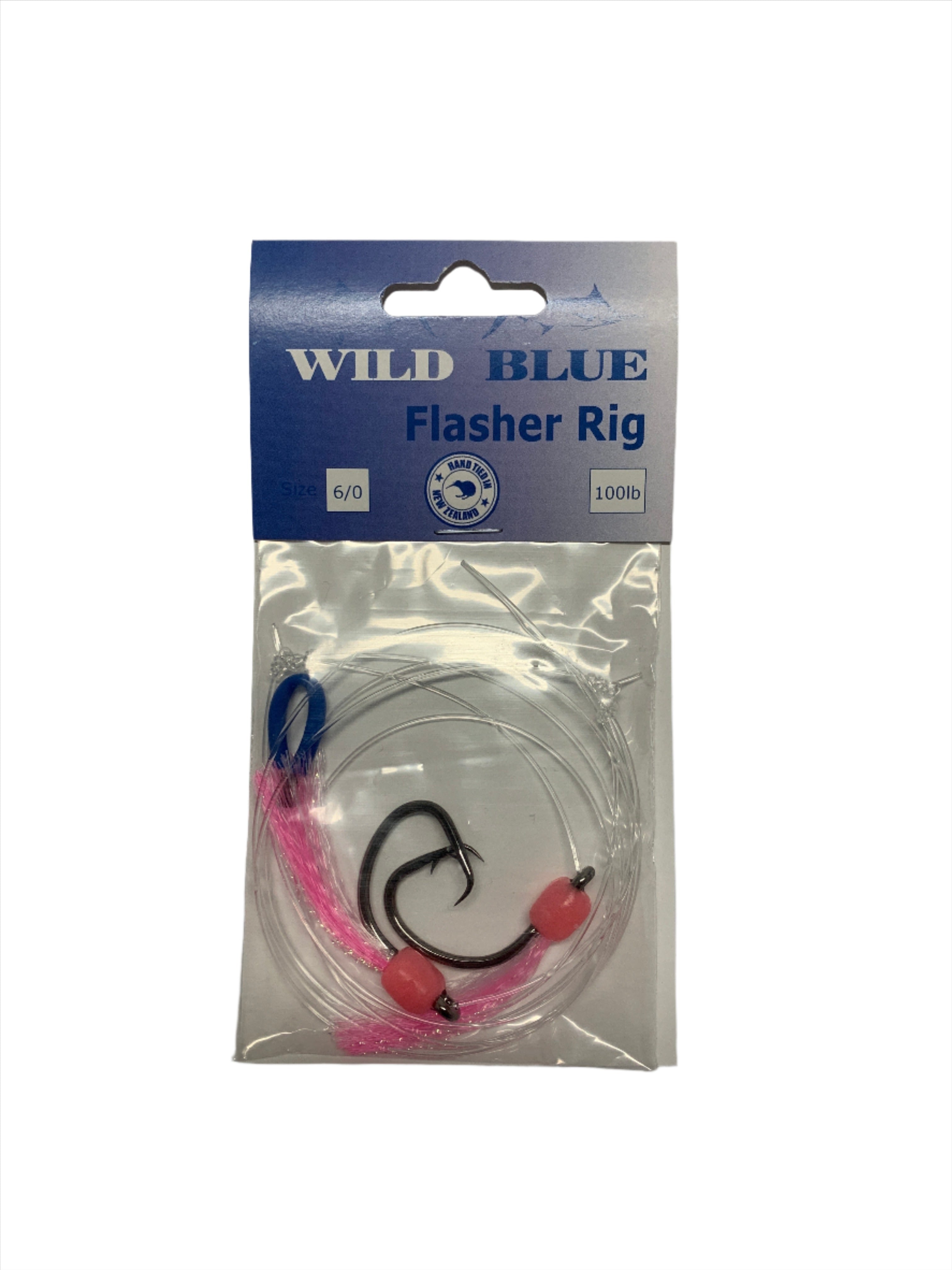 Buy Wild Blue Flasher Rig 6/0 | Barton Marine NZ