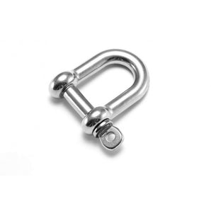 D-Shackle Captive Pin Stainless Steel