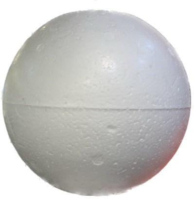 100mm round polystyrene float 16mm centre hole