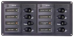 BEP 901H 8-Way Marine Circuit Breaker Panel – Waterproof Electrical Panel NZ