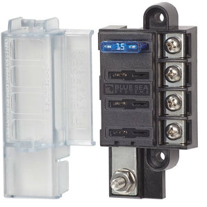 Blade fuse holder - ST Blade Compact Fuse Blocks - 4 Circuits