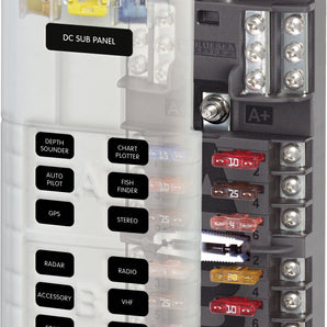 Blue Sea ST Blade Split Bus Fuse Block 5032