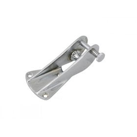 Bow Roller with Pin - Chrome Brass