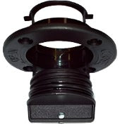 Tenob  2" Drain Plug & Base - Black X Large
