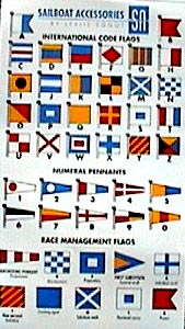 Marine International Code Flag Sticker | Barton Marine NZ