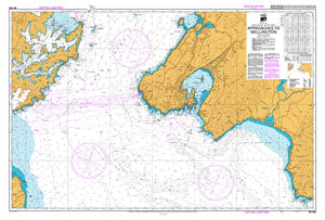 LINZ NZ463 Approaches to Wellington nautical chart – Barton Marine NZ
