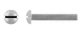 3/16" SS Machine Screws Round Slot (316 grade stainless)