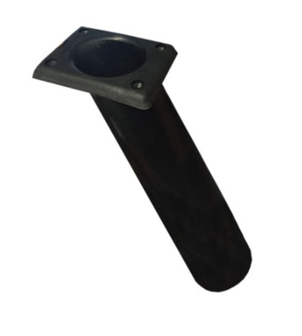 OceanSouth Rectangle Rod Holder 30deg Black