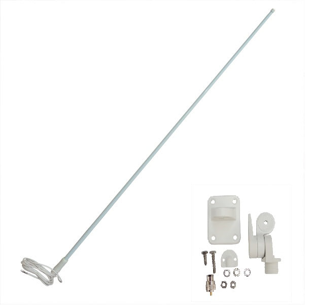 Pacific VHF Aerial / Antenna with Base & Cable