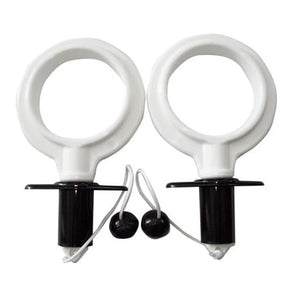 Nylon Plastic Rowlocks Closed Complete PAIR