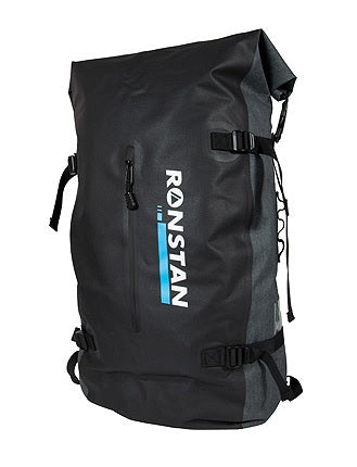 Ronstan Dry bag Roll-Top 55L Backpack, Black & Grey RF4014