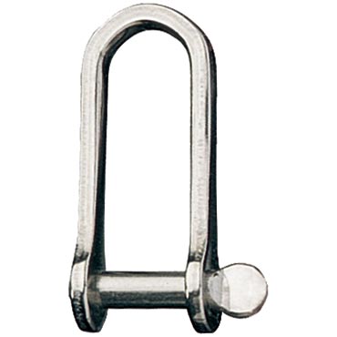 Ronstan Long D Shackle RF623 (1/4" pin)