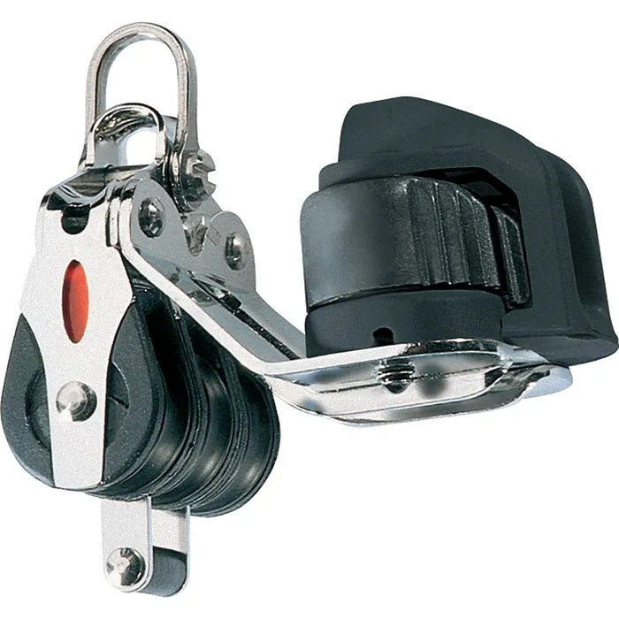 Ronstan RF20332 20mm triple block with cleat and becket