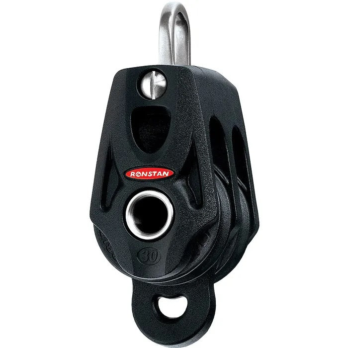Ronstan RF35212 30mm double pulley with becket