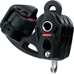Ronstan RF35332 30mm ball bearing Triple pulley cleat and becket