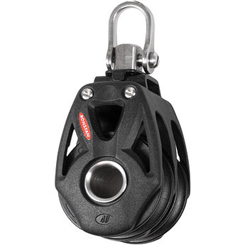 Ronstan RF48200 Orbit Double Pulley | 40mm Swivel Shackle Block ...