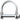 Ronstan RF1850S wide D shackle 1/8" pin – stainless marine rigging NZ
