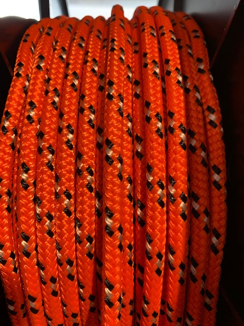 Spectra Braid Orange Sailing Rope – Low Stretch Line NZ – Barton Marine
