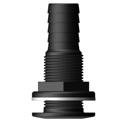 TruDesign Skin Fitting - Domed with tail 13mm