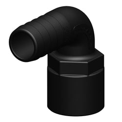 Tru Design Hose Tail 90 Bend Female 1"