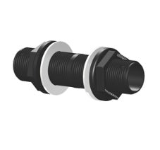 Tru Design Thru Bulk Head Threaded Tube 1"