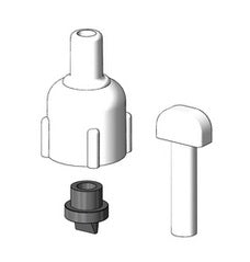 TruDesign vented loop spare parts kit—duckbill valve cap & cleaning pin NZ