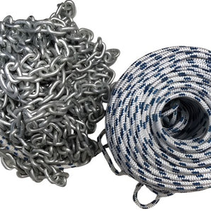 Drum Winch Rope and Chain Pack 6mm